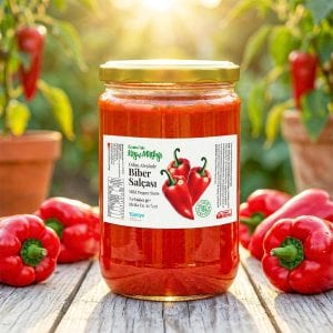 Odun Ateşinde Biber Salçası (660ml) 660g