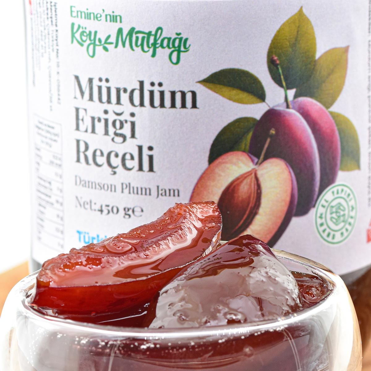 Mürdüm Eriği Reçeli 450g - Görsel 2